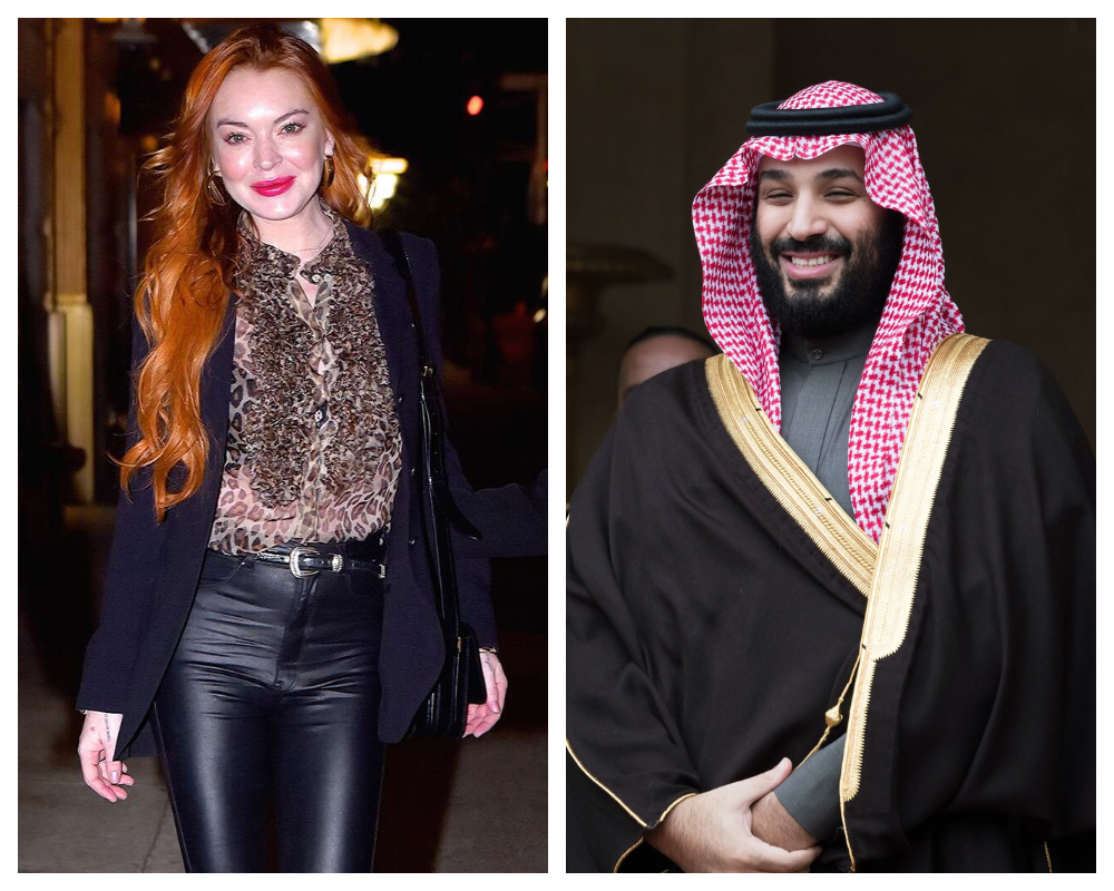 Is Saudi Crown Prince Mohammed Bin Salman dating Lindsay Lohan? - OrissaPOST