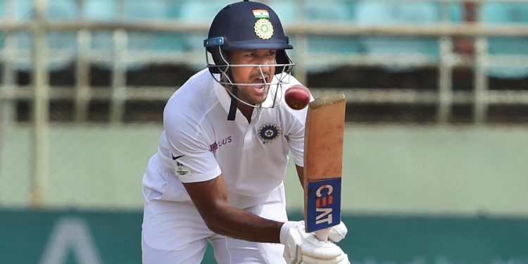 Mayank Agarwal’s phenomenal 215 came off 371 balls