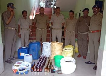 Illicit liquor, cannabis seized in Mayurbhanj