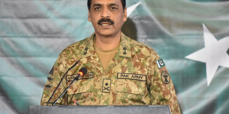 Pakistan's military spokesman Maj Gen Asif Ghafoor