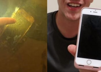 iPhone lost in river found after 15 months, it still works