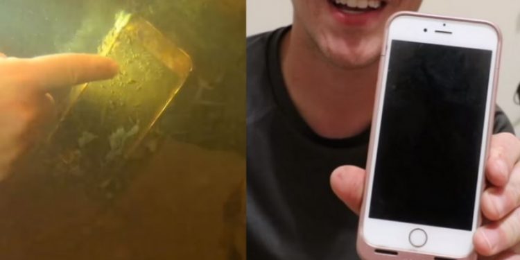 iPhone lost in river found after 15 months, it still works