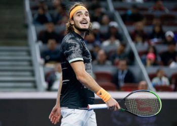 Tsitsipas, who has won two titles this year but lost Sunday's China Open final to Dominic Thiem, still has accounts on Twitter, YouTube and Instagram.