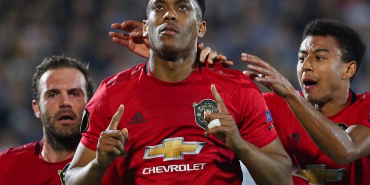 Anthony Martial scored the winner for United.