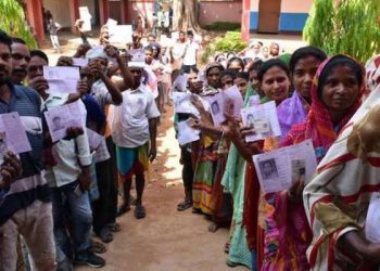 46.83% voting in Jharkhand first phase polling till 2 pm