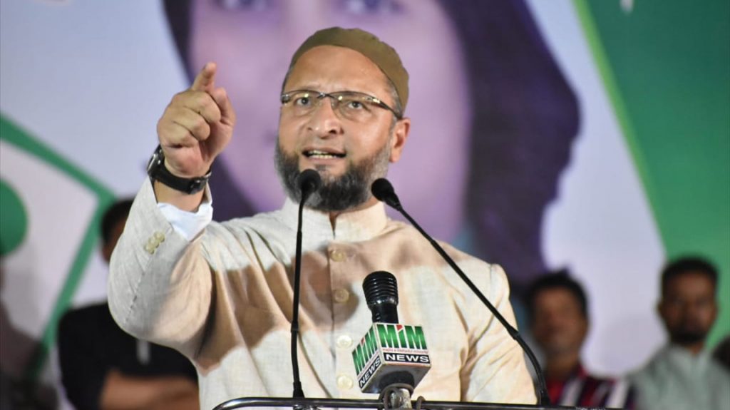 Owaisi blames Nitish for making BJP strong in Bihar