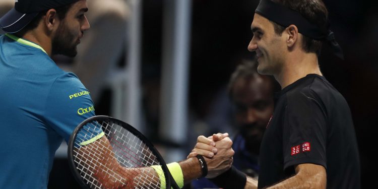 Roger Federer after his win, Tuesday