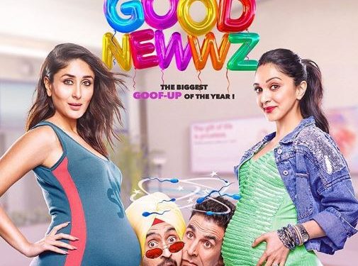‘Good Newwz’ posters out; Akshay, Kareena, Diljit and Kiara ready to rock 2019