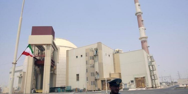 A nuclear plant in Iran