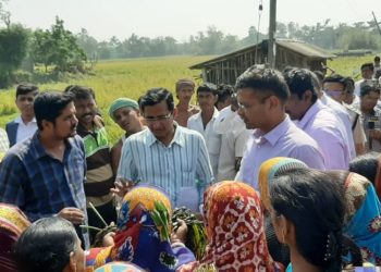 Central team visits Rajnagar