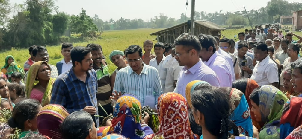 Central team visits Rajnagar