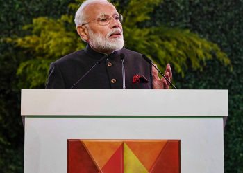 Narendra Modi at an event in Bangkok