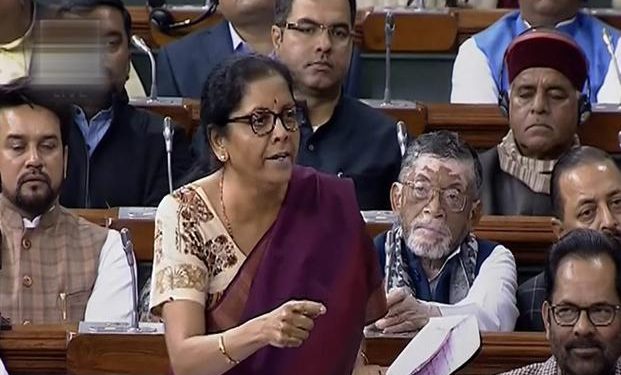 Finance Minister Nirmala Sitharaman