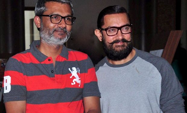 Director Nitesh Tiwari (L) and Aamir Khan