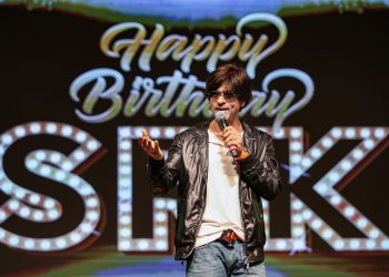 Actor Shahrukh Khan celebrates his birthday in Mumbai