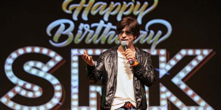 Actor Shahrukh Khan celebrates his birthday in Mumbai