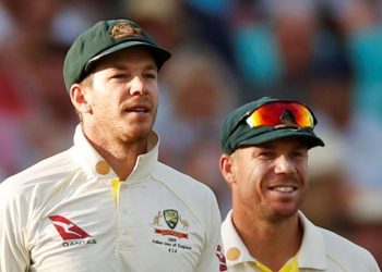 Tim Paine and David Warner