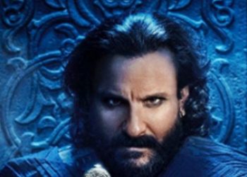 Ajay, Kajol share Saif Ali Khan's warrior look in 'Tanhaji...'