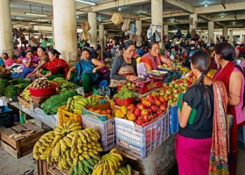 Unique market in India where only women run the shops