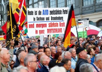 The city is the birthplace of the Islamophobic Pegida movement, which holds weekly rallies here, while the anti-immigration Alternative fuer Deutschland (AfD) party won 28 percent in September regional elections.