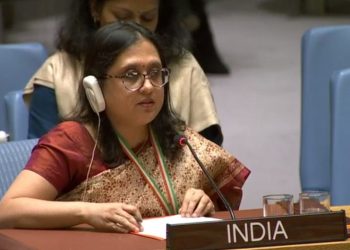 First Secretary in India's Permanent Mission to the UN Paulomi Tripathi