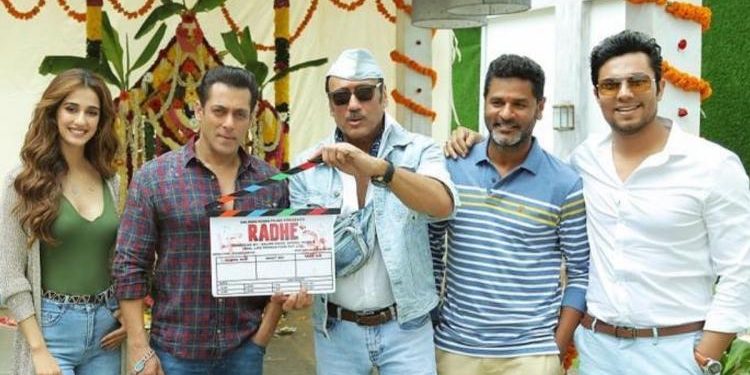 Salman Khan begins Radhe shoot