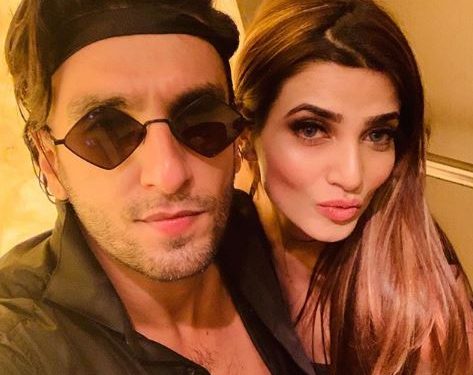 Ranveer Singh calls make-up artist 'bhabhi'