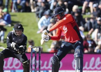 Vince top-scored for the tourists with 59 as England chased down New Zealand's 154-run target in 18.3 overs to take a 1-0 lead in the five-match series.