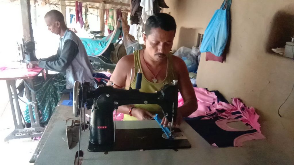 A village where people stitch their livelihood on tailoring