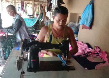 A village where people stitch their livelihood on tailoring
