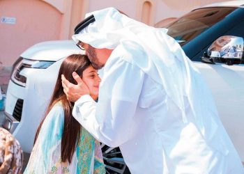 Abu Dhabi Prince visits little girl after he missed her handshake, video goes viral