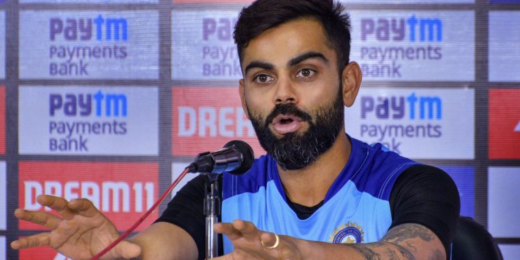 Hyderabad: Indian cricket captain Virat Kohli addresses a press conference ahead of India's T20 match against West Indies, in Hyderabad, Thursday, Dec. 5, 2019.
