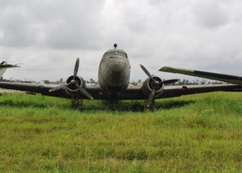 Biju Patnaik’s historic Dakota DC-3 aircraft.