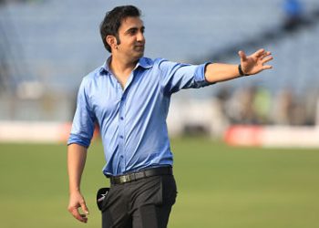 Gautam Gambhir during day 4 of the second test match between India and South Africa held at the Maharashtra Cricket Association Stadium in Pune, India on the 13th October 2019

Photo by Arjun Singh / SPORTZPICS for BCCI