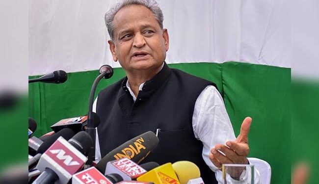 Rajasthan CM Ashok Gehlot