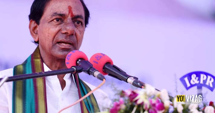 Telangana Chief Minister K Chandrasekhar Rao