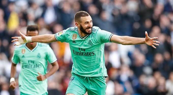 Karim Benzema scored one and assisted one in Real Madrid's 2-0 win