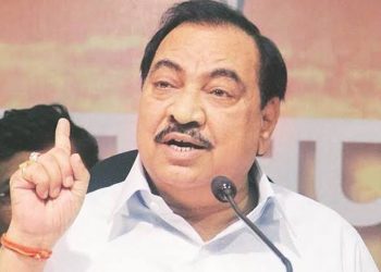 Senior BJP leader Eknath Khadse