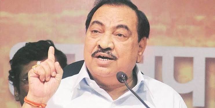 Senior BJP leader Eknath Khadse