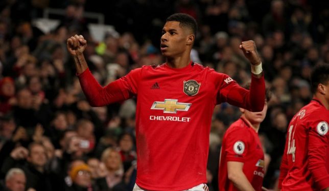 Marcus Rashford scored a brace