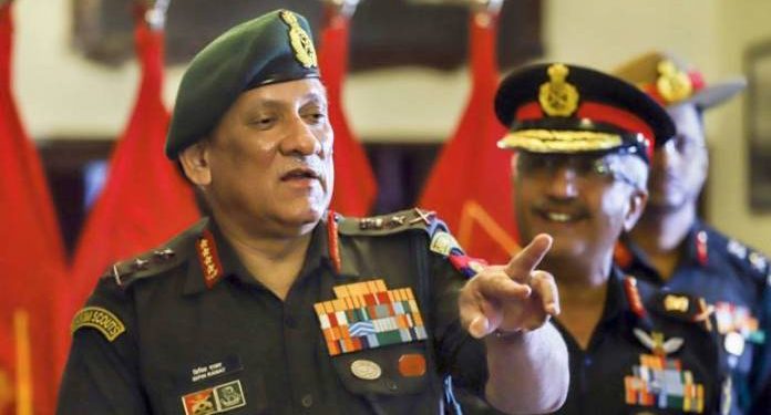 Army chief Bipin Rawat