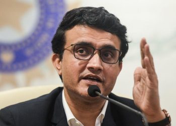 BCCI president Sourav Ganguly