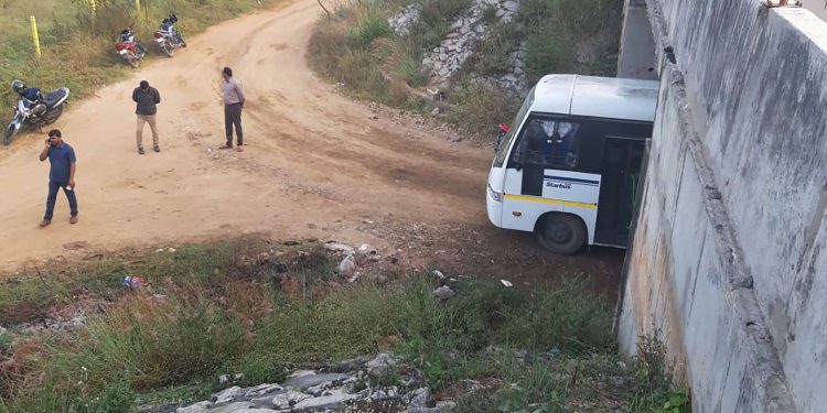 The site where the encounter took place which led to the death of the four accused in the Hyderabad gangrape and murder case