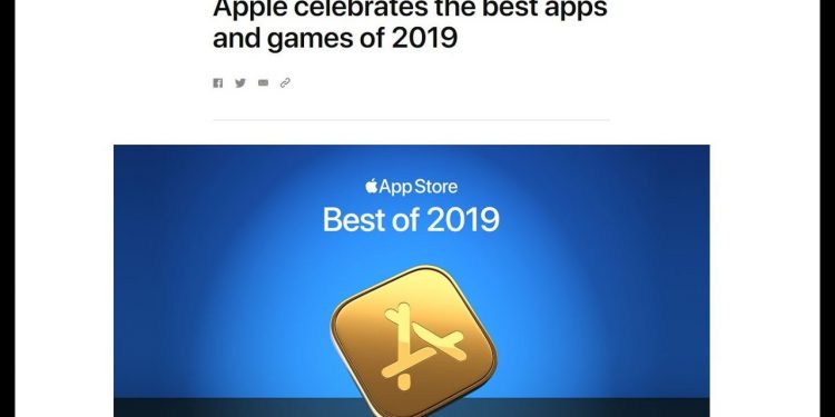 These are Apple's best apps, games of 2019