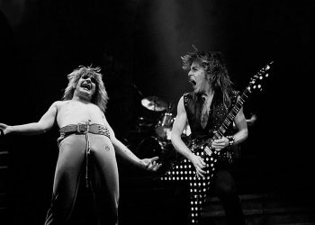 Ozzy and Randy in concert.