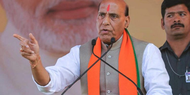 Defence Minister Rajnath Singh