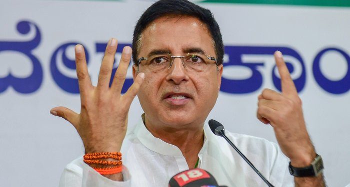 Congress chief spokesperson Randeep Singh Surjewala