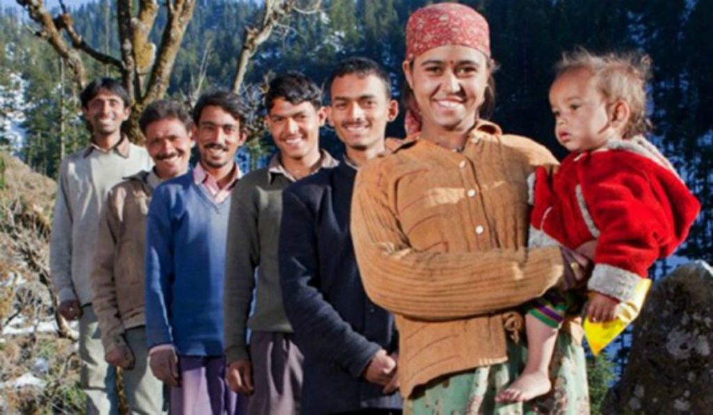 Here women marry husband’s brothers and have to sleep with them