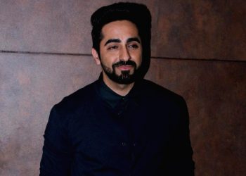 Actor Ayushmann Khurrana locks lips with Jitendra Kumar in 'Gabru' song