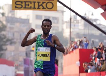 Ethiopian Derara Hurisa created a course record